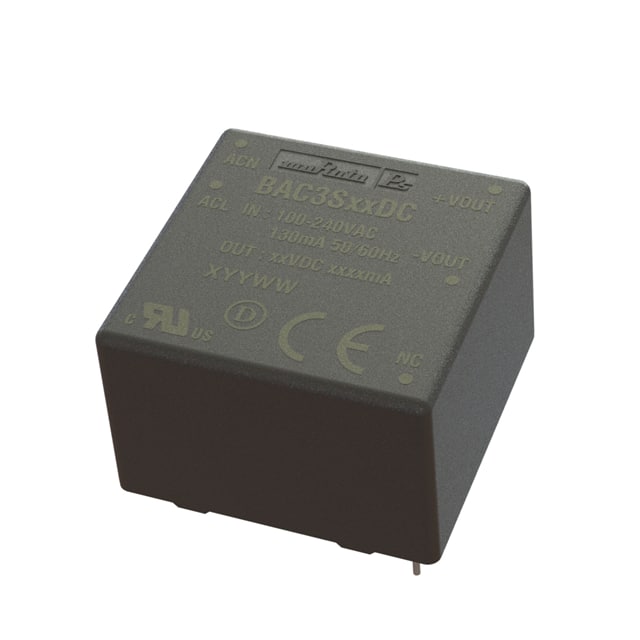 BAC3S24DC Murata Power Solutions Inc.  Convertisseurs CA/CC